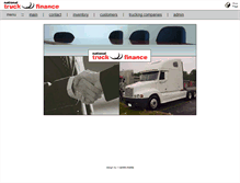 Tablet Screenshot of nationaltruckfinance.com